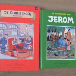 Verschillende nieuwe Vandersteen uitgaven : Jerom 2 - Snoek 4 -